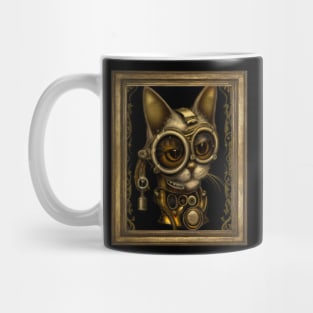 Steampunk Cat Self Portrait Mug